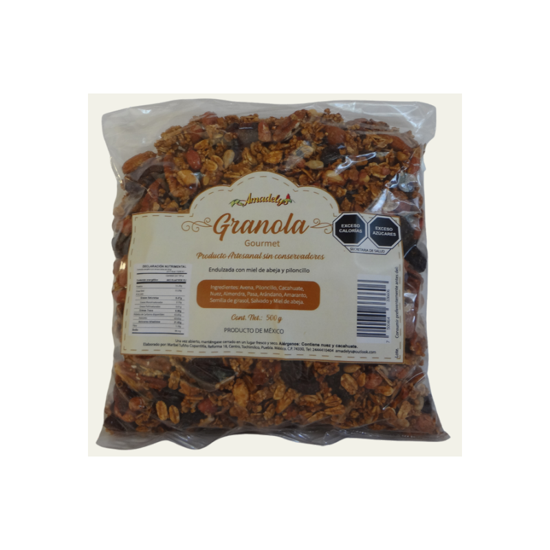 Granola Gourmet 500gm.